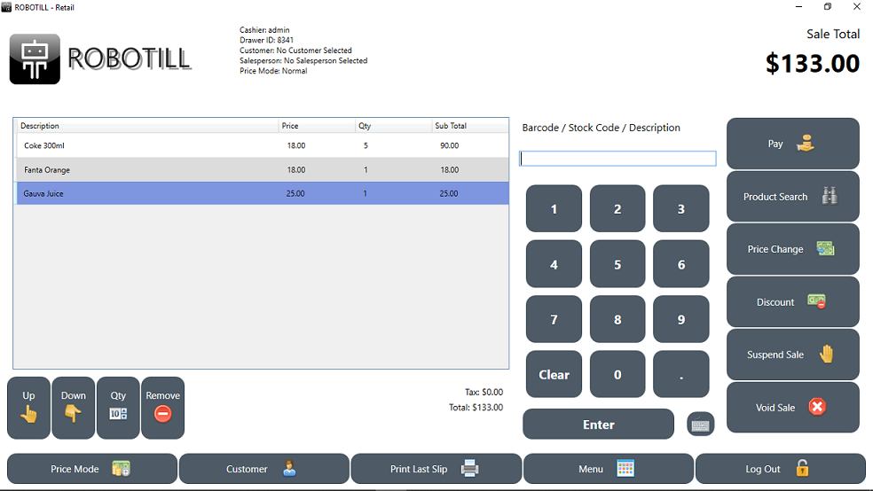 Point of sale software 11.40